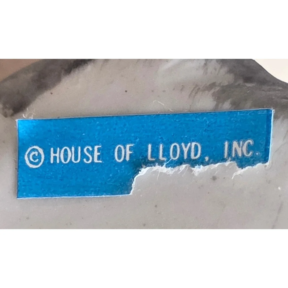 Vintage‎ 1987 House of Lloyd Sleeping Mouse Ceramic Christmas Stocking Holder